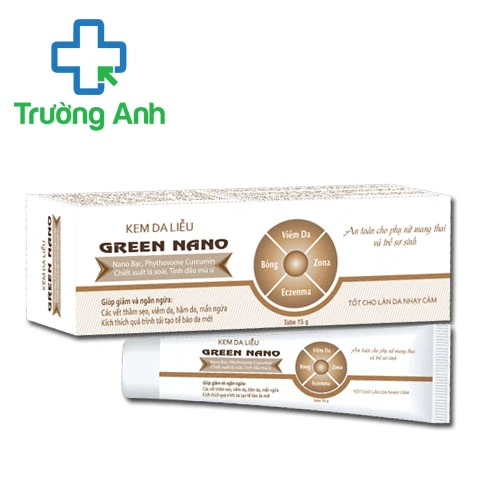 Kem da liễu Green Nano - Giúp ngăn ngừa các vết thâm sẹo trên da