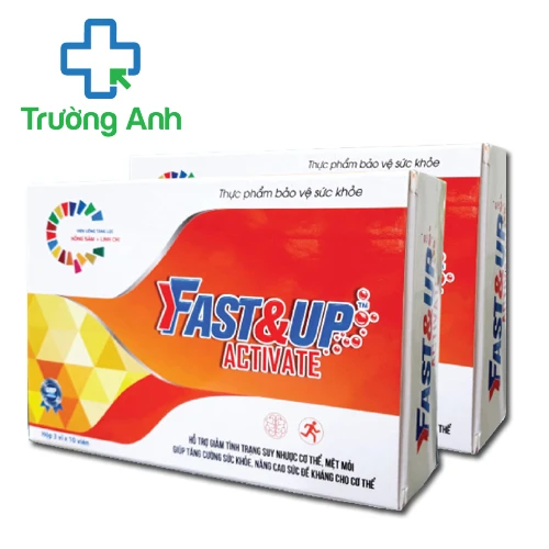 Fast&up Activate - Giúp tăng cường sức khoẻ, nâng cao sức đề kháng