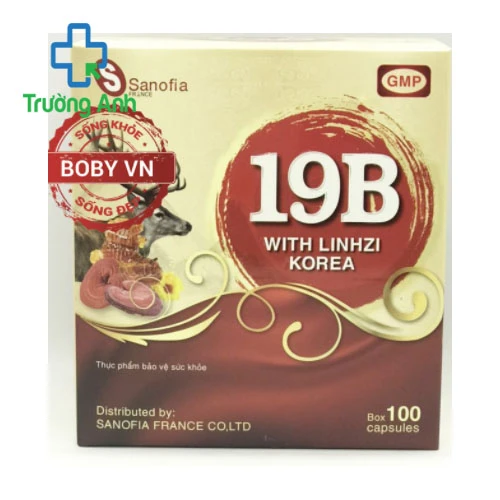 19B NEW - Hỗ trợ tăng cường miễn dịch, bồi bổ cơ thể