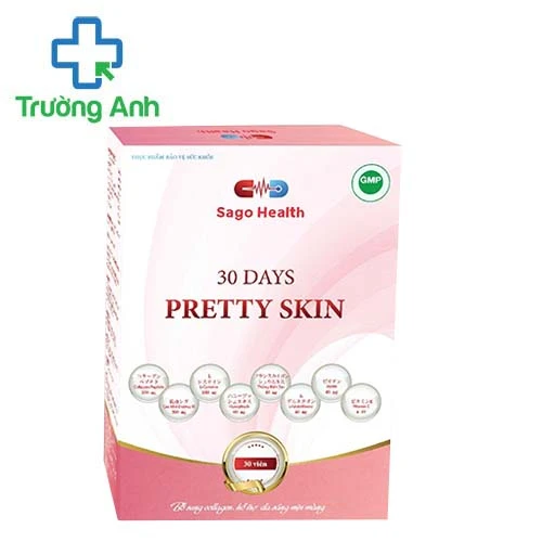 30Days Pretty Skin - Bổ sung collagen và các chất chống oxy hóa