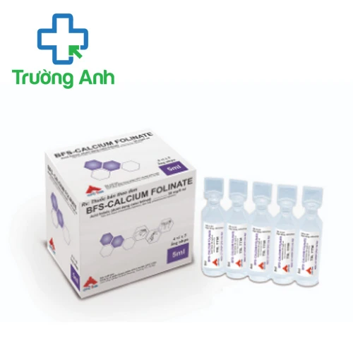 BFS-Calcium folinate - Thuốc trị ngộ độc chất kháng Acid Folic