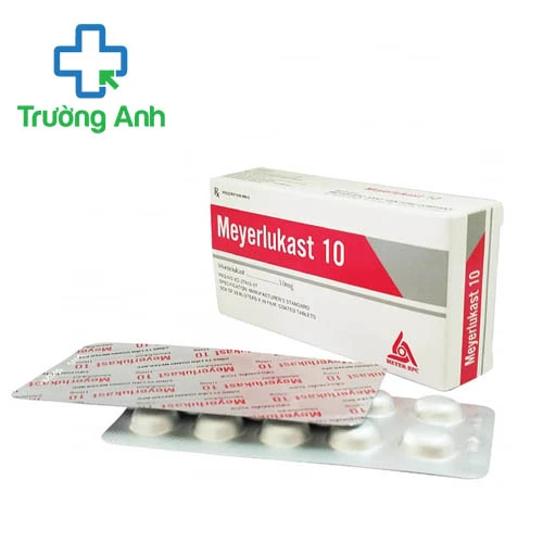 Meyerlukast 10 - Thuốc điều trị viêm mũi, hen suyễn hiệu quả