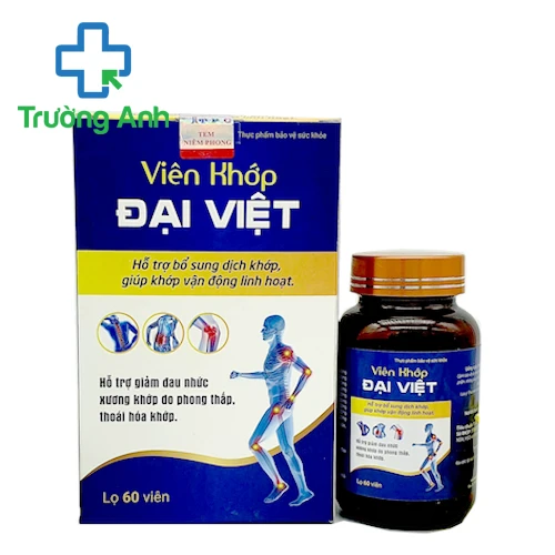 Viên khớp Đại Việt - Giúp bổ sung dưỡng chất nuôi dưỡng sụn khớp