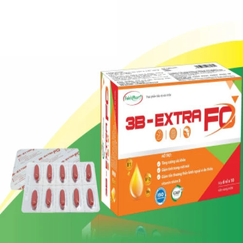 3B – Extra Fo - Giúp bổ sung vitamin nhóm B cho cơ thể