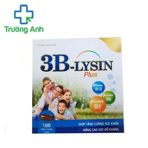 3B lysin Plus - Giúp bổ sung vitamin B1, B6, B12 cho cơ thể