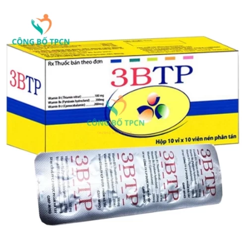 3BTP Hataphar - Thuốc điều trị thiếu hụt vitamin nhóm B