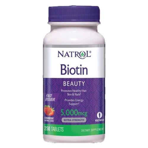 Biotin 5000 MCG - Thực phẩm chức năng hỗ trợ mọc tóc