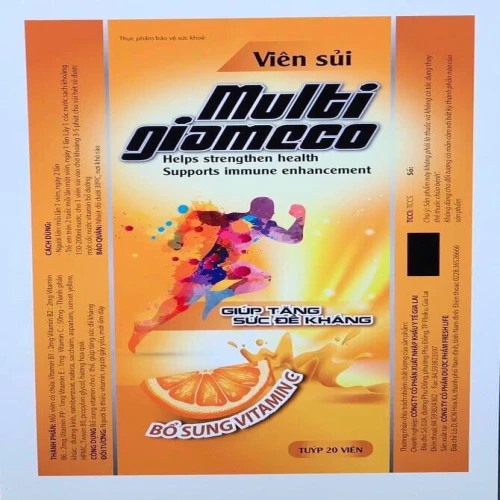 Multi Giameco - Thực phẩm chức năng bổ sung vitamin cần thết