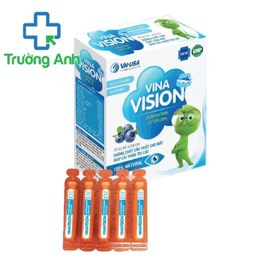 Vina Vision - Hỗ trợ bổ sung các dưỡng chất cần thiết cho mắt