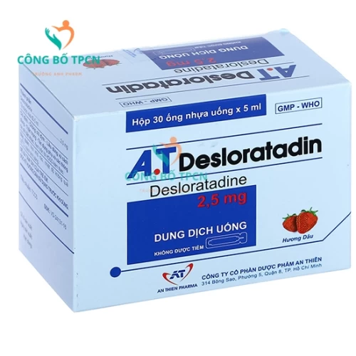 A.T Desloratadin (ống) - Thuốc điều trị viêm mũi dị ứng hiệu quả của An Thiên