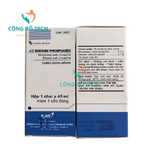 A.T Sodium Phosphates 45ml - Thuốc điều trị táo bón hiệu quả