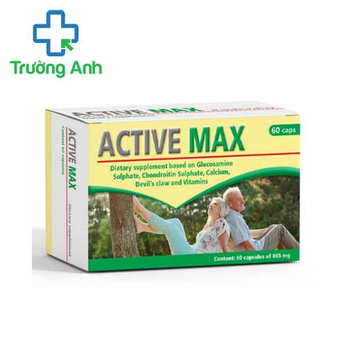 Active Max - Hỗ trợ điều trị thoái hóa khớp, viêm khớp hiệu quả