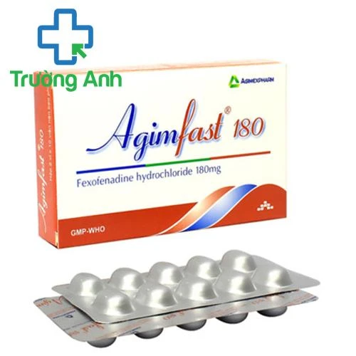 Agimfast 180 - Thuốc điều trị viêm mũi dị ứng của Agimexpharm