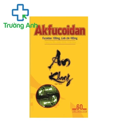 Akfucoidan - Giúp chống oxy hóa, hạn chế sự phát triển của u bướu