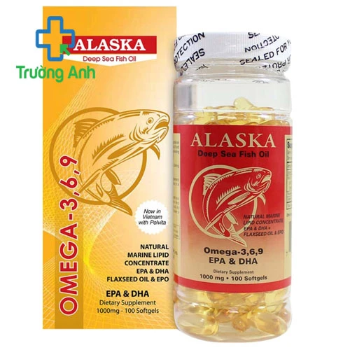Alaska Deep Sea Fish Oil Omega-3,6,9 - Bổ sung dưỡng chất cho não