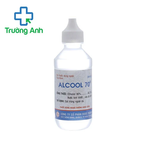 Alcool 70° OPC - Giúp sát trùng vết thương hiệu quả