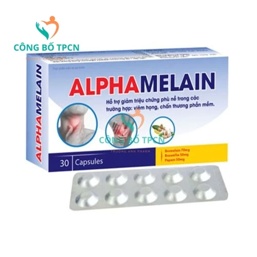 Alphamelain - Giúp giảm triệu chứng phù nề hiệu quả