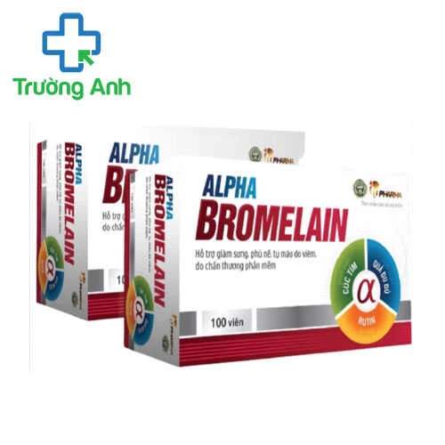 Alpha bromelain - Giúp điều trị viêm phế quản, viêm xoang