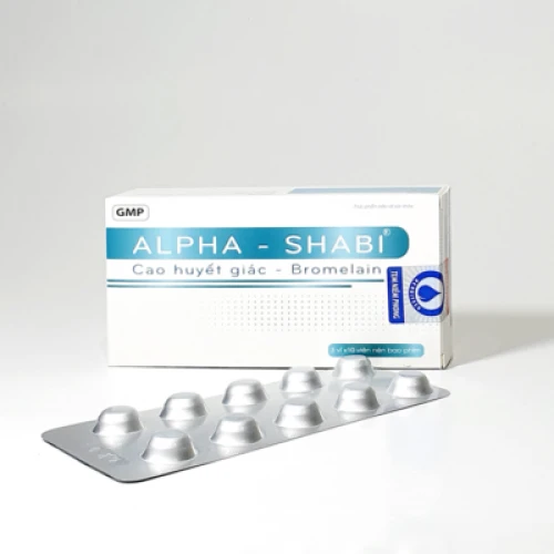 Alpha - Shabi - Giảm triệu chứng do viêm họng, chấn thương mô mềm