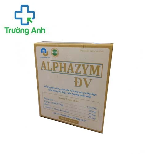 Alphazym ĐV - Giúp giảm các triệu chứng phù nề do chấn thương