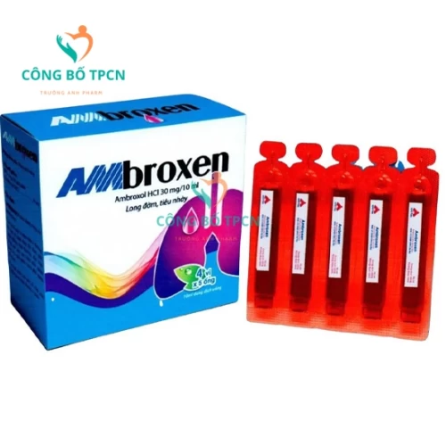 Ambroxen 30mg/10ml CPC1HN - Điều trị viêm phế quản mạn