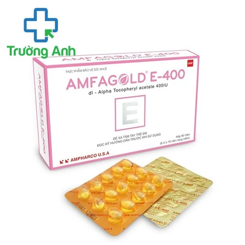 Amfagold E-400 - Giúp bổ sung vitamin E cho cơ thể
