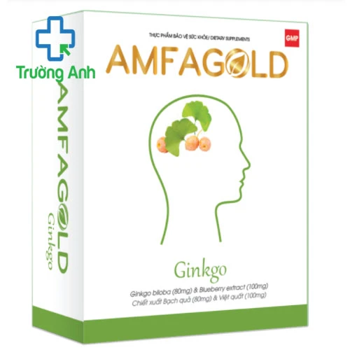 AMFAGOLD GINKGO - Hỗ trợ tăng cường tuần hoàn não
