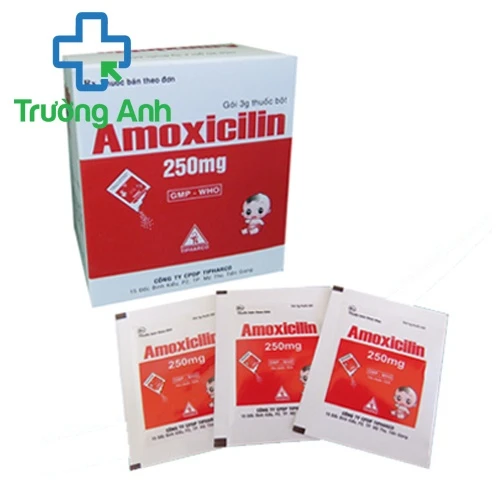 Amoxicilin 250mg Tipharco (bột) - Thuốc điều trị nhiễm khuẩn