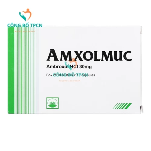 Amxolmuc - Thuốc điều trị bệnh về đường hô hấp của Pymepharco