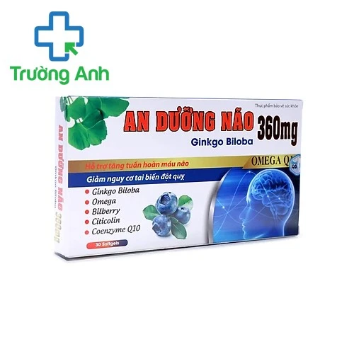 An Dưỡng Não Ginkgo Biloba 360 - Giúp giảm đau đầu, chóng mặt