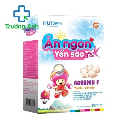 Ăn ngon yến sào Huta - Bổ sung Vitamin, acid amin và khoáng chất