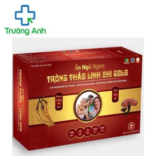Ăn ngủ ngon trùng thảo linh chi gold - Hỗ trợ tăng cường tiêu hóa