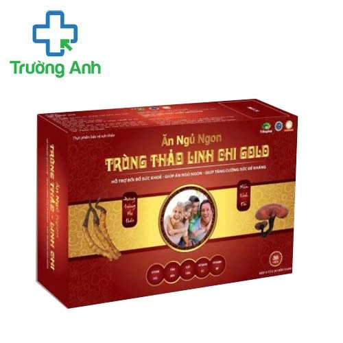 Ăn ngủ ngon trùng thảo - linh chi - Hỗ trợ tăng cường tiêu hóa