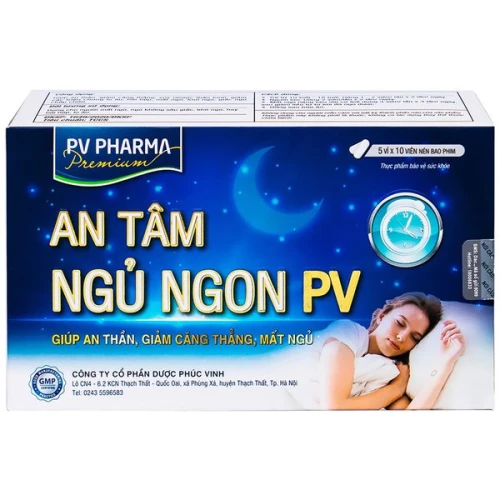 An tâm ngủ ngon PV - Giúp an thần, nâng cao chất lượng giác ngủ