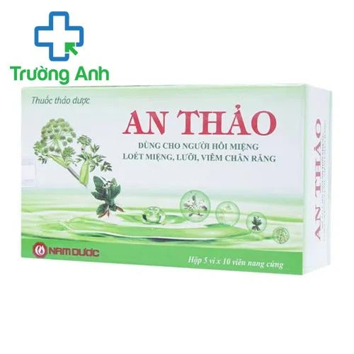 An thảo (viên nang) - Thuốc thảo dược điều trị nhiệt, loét miệng lưỡi