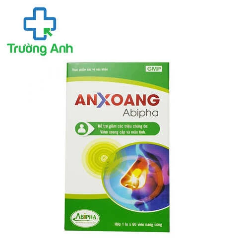 Anxoang Abipha - Hỗ trợ điều trị viêm xoang, viêm mũi dị ứng
