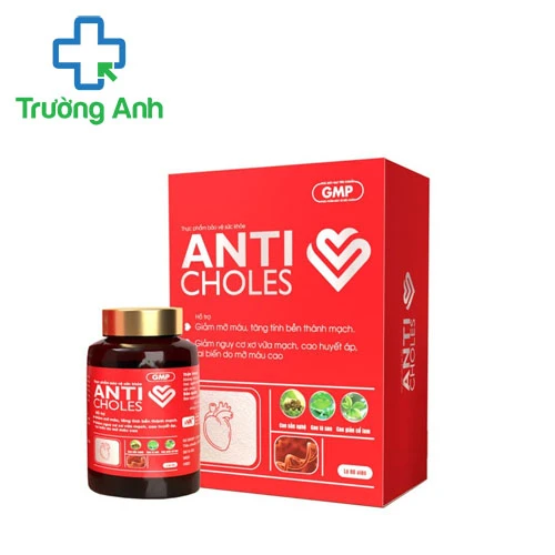 Anticholes - Hỗ trợ giảm mỡ máu, tăng tính bền thành mạch