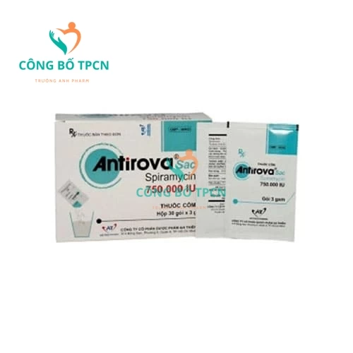 Antirova sac (cốm) - Thuốc điều trị nhiễm khuẩn hiệu quả của An Thiên