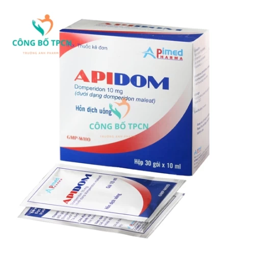 Apidom Apimed (dạng gói) - Thuốc điều trị buồn nôn và nôn hiệu quả