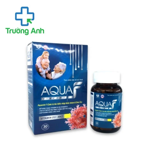 Aquaf Vincent – Hỗ trợ bổ sung canxi và vitamin D3 hiệu quả
