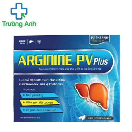 ARGININE PV PLUS - Giúp giải độc gan, tăng cường chức năng gan