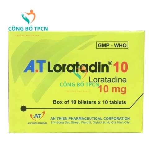 A.T Loratadin 10mg An Thiên Pharma