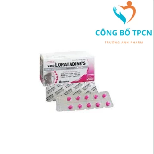Vaco Loratadine S 5mg Vacopharm - Thuốc điều trị viêm mũi