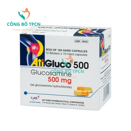 Atigluco 500 An Thiên - Thuốc điều trị viêm khớp gối hiệu quả