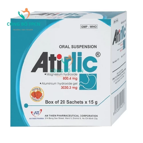 Atirlic A.T - Giúp điều trị trào ngược dạ dày thực quản hiệu quả