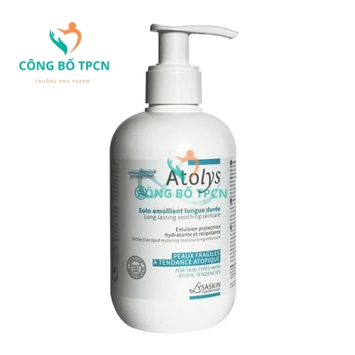 Atolys Soin Emollient 200ml - Kem dưỡng làm mềm da, giữ ẩm da hiệu quả