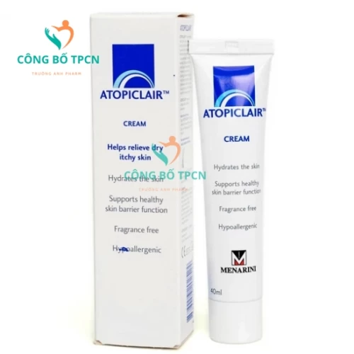 Atopiclair cream - Kem đặc trị viêm da của Menarini
