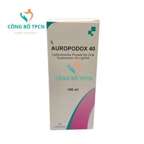 Auropodox 40 Aurobindo - Thuốc điều trị nhiễm khuẩn hiệu quả