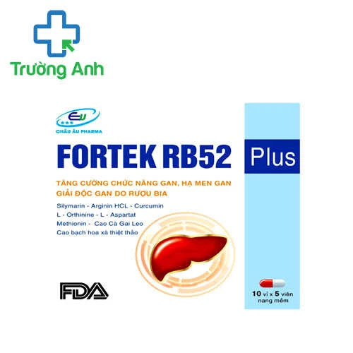 Fortek RB52 Plus - Giúp tăng cường chức năng gan, hạ men gan