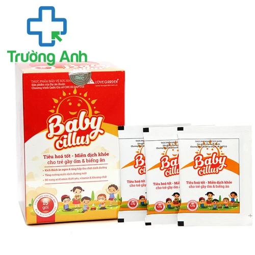 Babycillus - Hỗ trợ đề kháng khỏe, trẻ ăn ngon